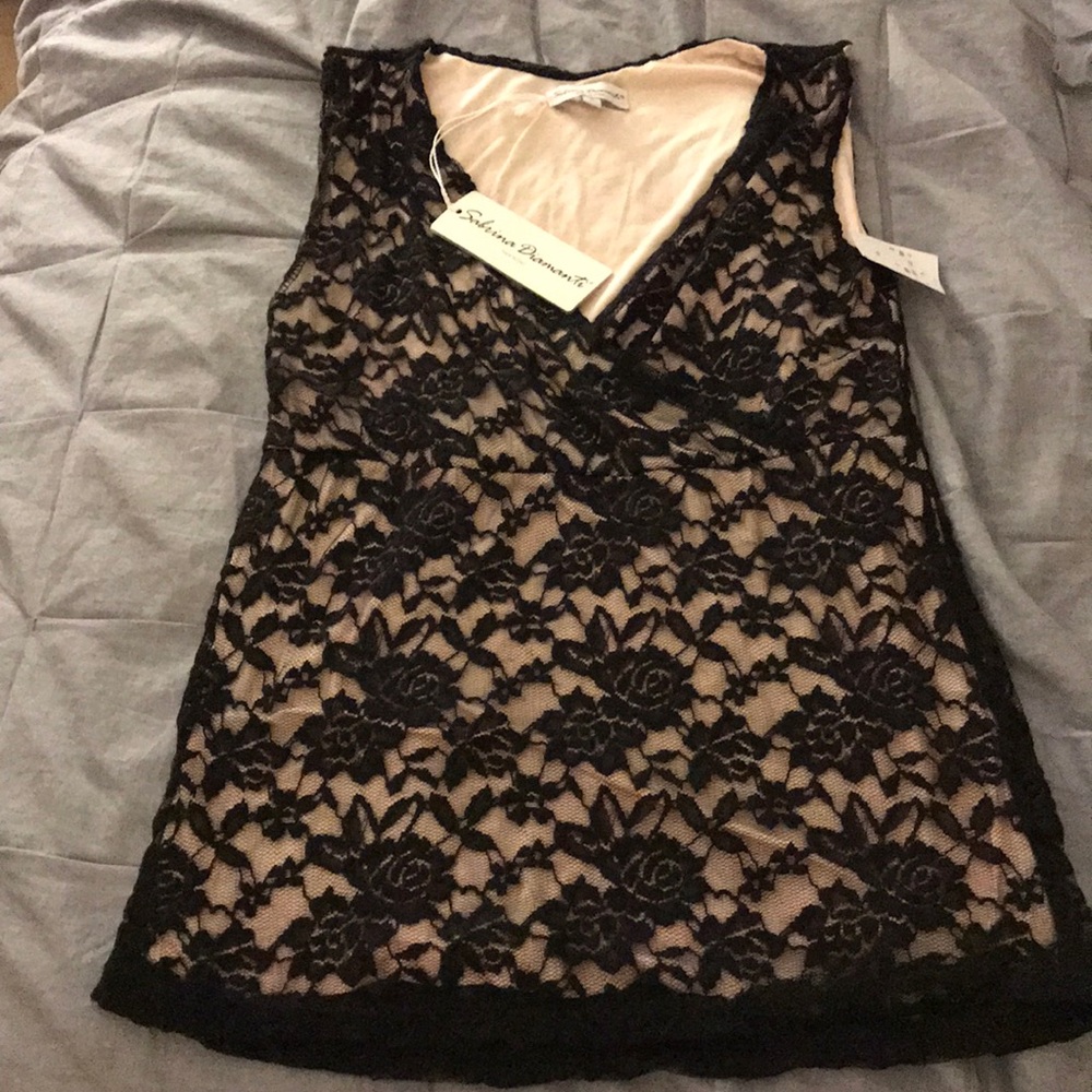 V-Neck Sabrina Diamanti Shirt